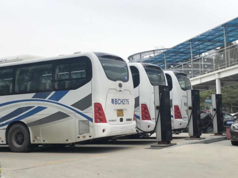 Electric Buses Charging China