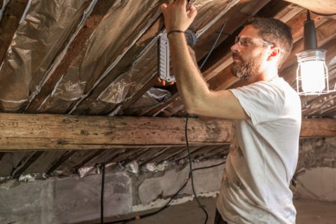 Insulation Weatherization Retrofit Man Istockphoto Resized