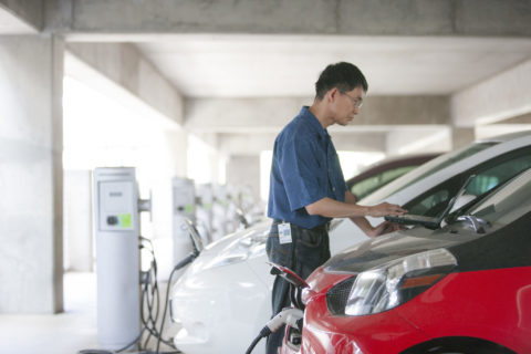 Electric Vehicle Charging Station