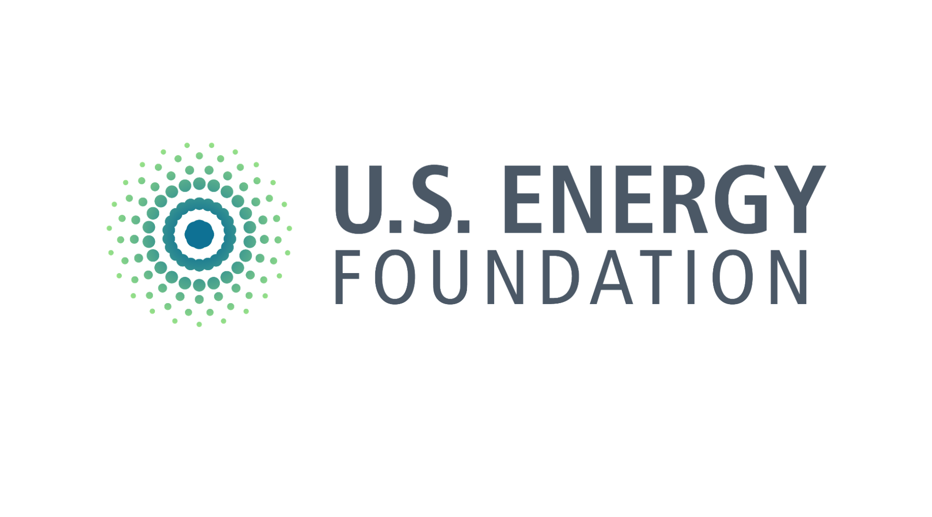 Our New Logo Reflects Community, Collaboration U.S. Energy Foundation