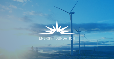 Logo and wind turbines