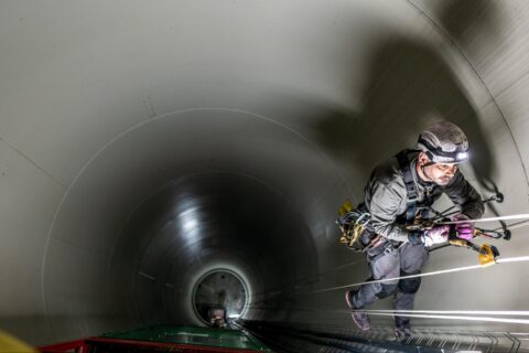 Wind turbine technician